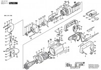 Bosch 0 601 507 042 Shears 240 V / GB Spare Parts